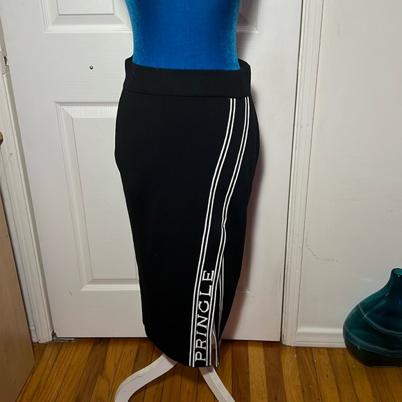 NWT Pringle of Scotland X H&M Slit Skirt Small - Picture 1 of 8